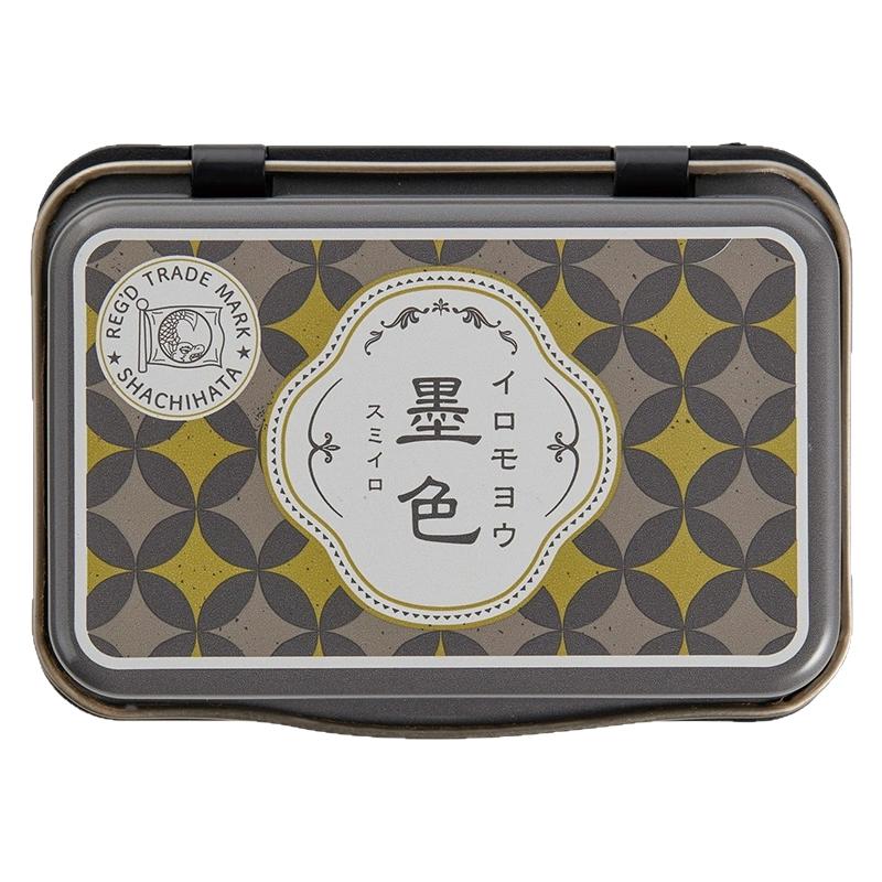 日本旗牌复古铁盒限定印台