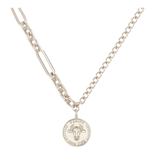 AJIDOU阿吉豆项链女潮酷拼接转运水逆小众吊坠锁骨链ins个性颈链