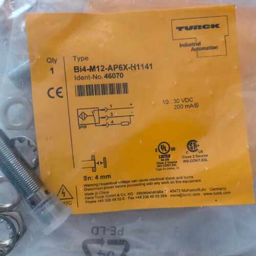 询价-接近传感器图尔克接近开关Bi4M12AP6XH114可维修