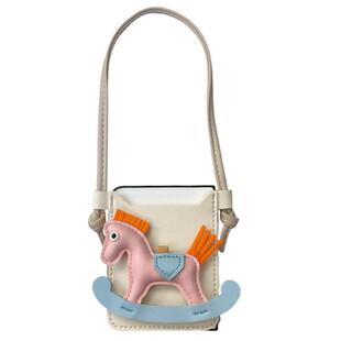 依维意 适用于华为PuraX折叠手机壳摩托罗拉Razr60粉木马卡包Pocket新款小米mixflip2手提防摔OPPOFindN3Flip