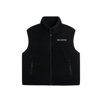 redcopper2025秋冬新款童装可亲子加绒保暖摇粒绒马甲CHH451104