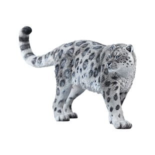 JXK雪豹花豹手办仿真猎豹周边野兽动物GK模型玩具摆件配1/6兵人偶