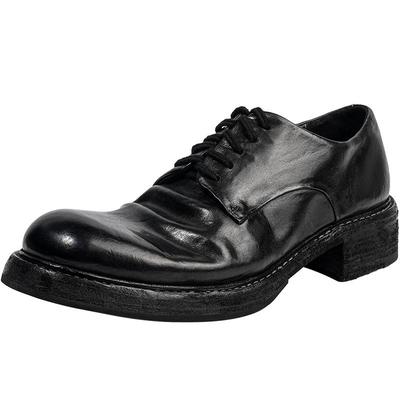 dreambox水洗马皮纯手工男士皮鞋