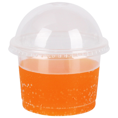 双皮奶布丁杯一次性汤杯带盖杯子