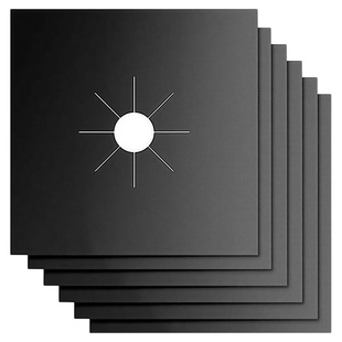 煤气灶台防油垫圈厨房燃气防脏贴纸保护罩锡纸圈铝箔纸炉灶垫神器