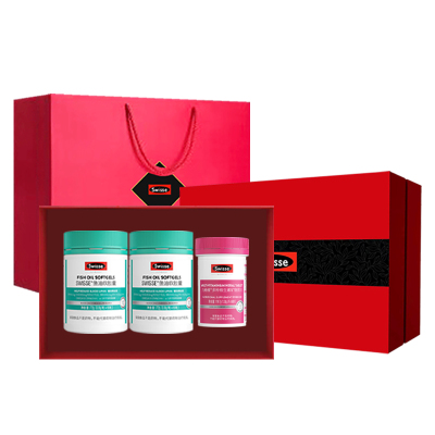 礼盒Swisse斯维诗保健品鱼油加钙