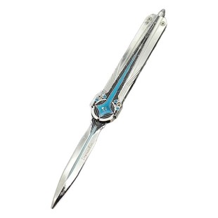 正版三角洲行动北极星刀合金模型弹簧射伸缩武器未开刃男孩子玩具