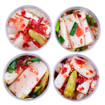 辰溪酸萝卜即食四川泡菜芷江野葱酸辣萝卜条腌泡酸萝卜下饭菜泡椒