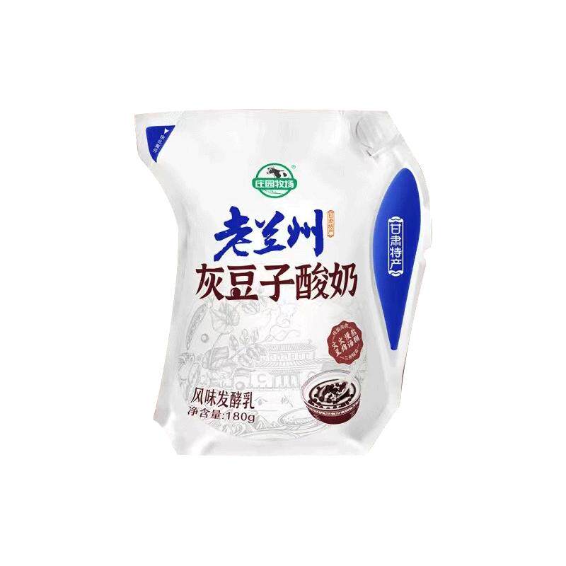 庄园牧场酸奶甘肃省博物馆联名限定款兰州风味土豆花椒苹果酸奶