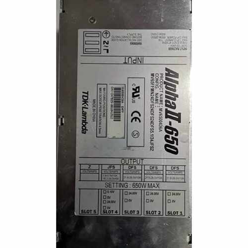溢价-MV6500436A 电源Alpha650W 模块
