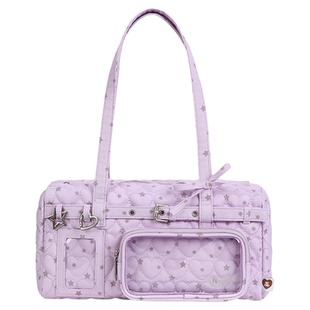 VANWALK糯米团 星星吧唧二次元日常小食量痛包外出娃包通勤单肩包