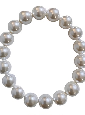 Akoya极光天女伴彩强光珍珠手链