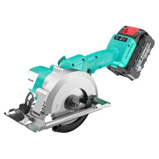 德国技术通用电池5寸4寸电池无刷锂电电圆锯切割机石木两用手提锯