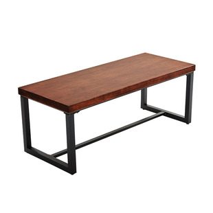 美式实木大板书桌办公电脑台式桌写字桌椅组合工作台会议桌长桌子