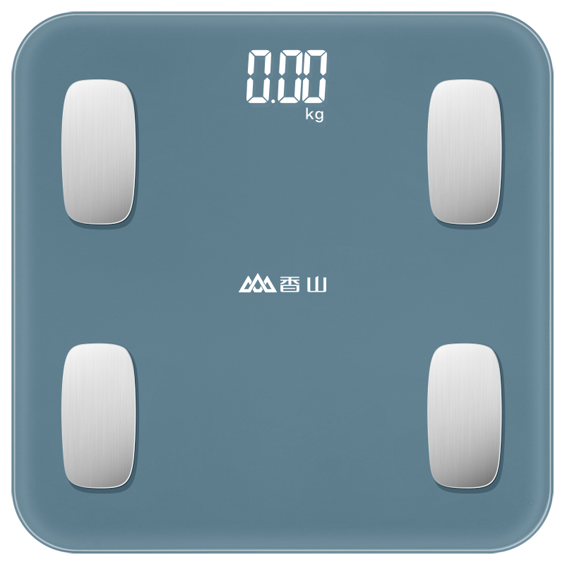 香山智能体脂秤精准体重秤米家APP家用电子秤充电测脂减肥人体秤