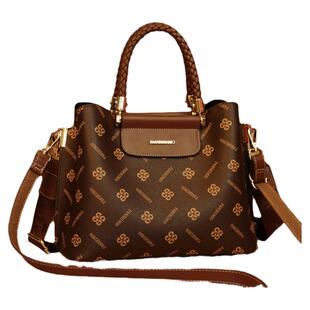 通勤包包女包2026新款中年女士妈妈托特气质手提大容量单肩斜挎包