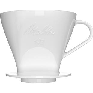 melitta美乐家101手冲咖啡过滤器102冲杯滴漏式陶瓷咖啡过滤杯