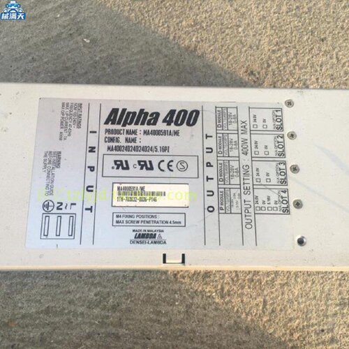 议价ALPHA400Alpha400591AMA4000591AME4路24V400W电源适用