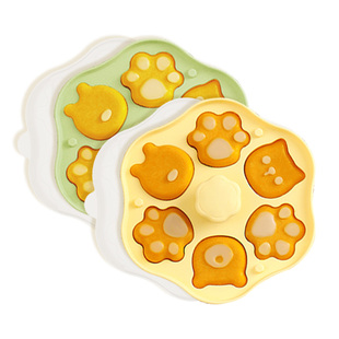 易优家婴儿辅食模具硅胶蒸糕模具食品级宝宝专用米糕磨具辅食工具