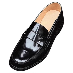 割草机老k 中性英伦风乐福鞋小皮鞋女鞋子牛津鞋低跟2025春季新款