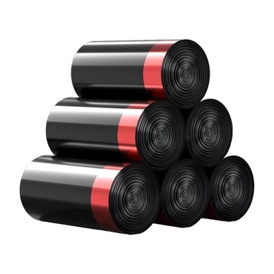 垃圾袋家用手提式加厚背心式大号办公室彩色塑料袋实惠装