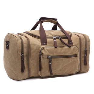 大容量手提旅行包帆布包斜挎行李袋男短途出差旅行袋女行李包健身