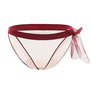 「今夕何夕」*私藏浪漫系列 新年红色性感纯欲辣妹内裤女低腰细带