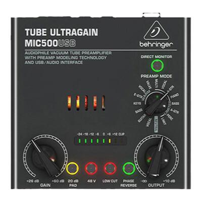BEHRINGER/百灵达电子管话放声卡