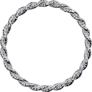 925纯银手工编织麻花戒指 欧美高级感戒指冷淡风 尾戒女小指单身