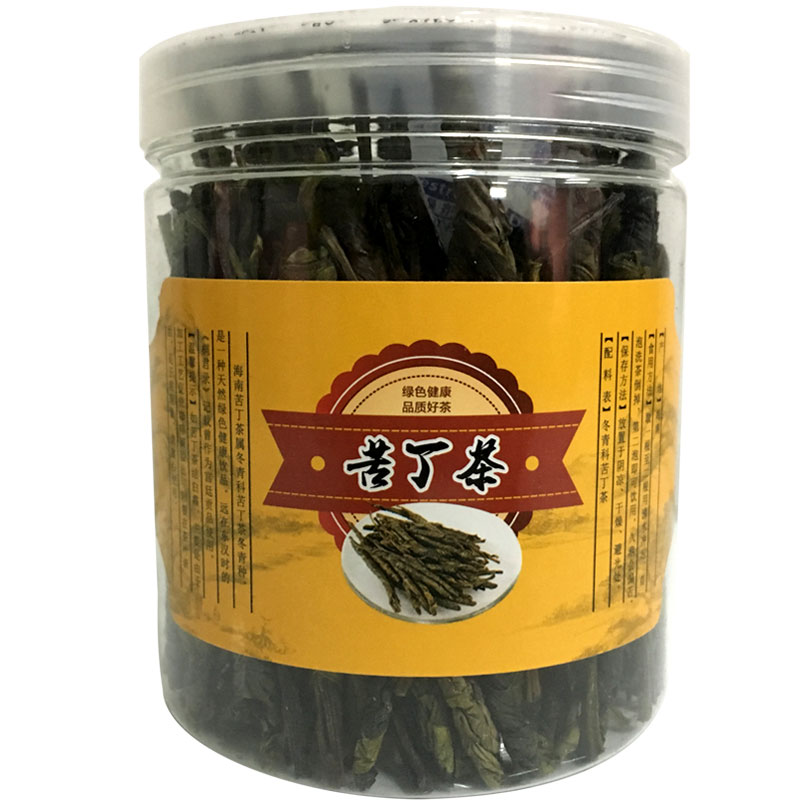 大叶苦丁茶海南特产绿条下火茶
