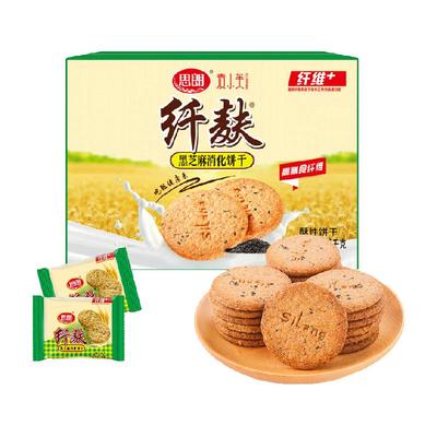 思朗经典黑芝麻味粗粮消化饼1.02kg