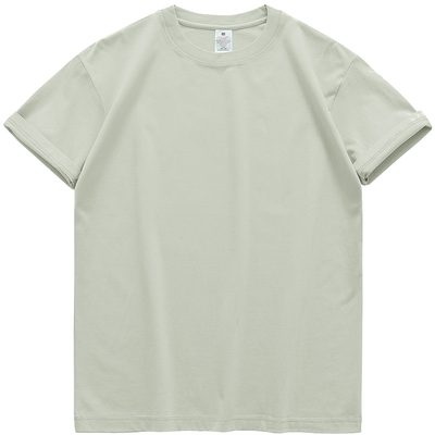 230g重磅纯棉长绒棉T恤免烫抗皱