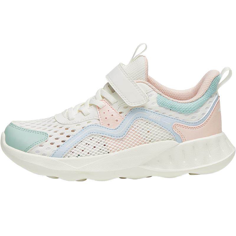 安踏儿童女童鞋网面运动鞋2023夏季新款透气跑鞋网鞋大童鞋女鞋子