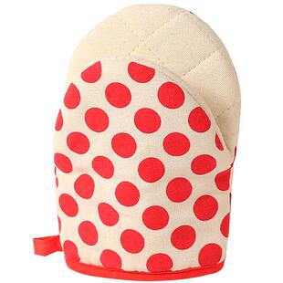 川岛屋厨房隔热手套耐高温加厚防烫套家用烤箱微波炉专用烘焙手套