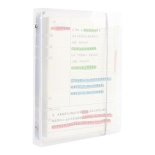 康奈尔笔记本b5活页本可拆卸错题本九孔线圈本空白本英语本方格本记事本a5大学生考研本子a4四孔活页夹大容量