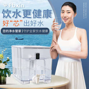 净水器家用9.5L大容量过滤壶年通用滤芯2过滤净水质保免费自来水