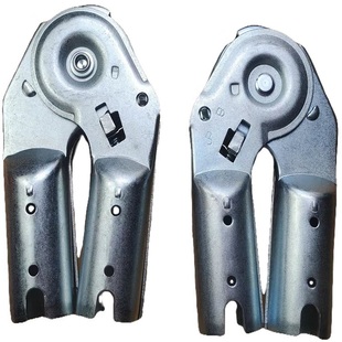 多功能关节两用竹节升降梯铝合金人字伸缩楼梯子配件圆形关节拉杆