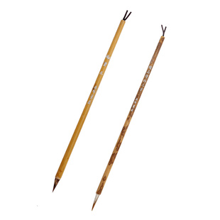 安邦笔庄精品双料工笔 精品蟹爪 抄写瘦金体国画毛笔兼毫小楷毛笔