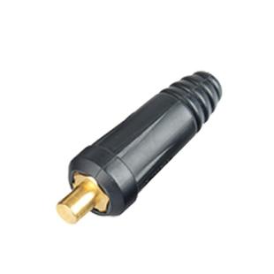 雄聚国标a级电焊机快速接头全铜插头插座接线底座焊把线公母配件