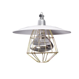 养殖取暖保温灯灯头金属灯罩网罩灯网畜牧兽用保温灯灯口陶瓷灯口