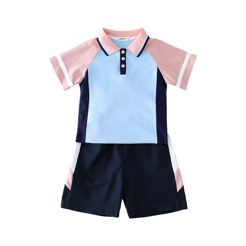 幼儿园园服夏装毕业拍照衣服六一表演出服中小大班小学生夏季校服
