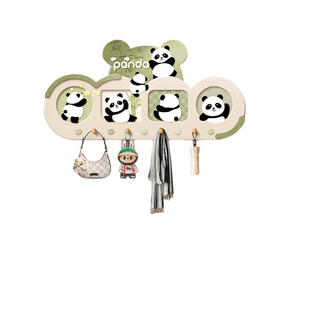 中古小猫装饰画挂钩入户玄关免打孔收纳挂架卡通儿童房民宿挂衣钩