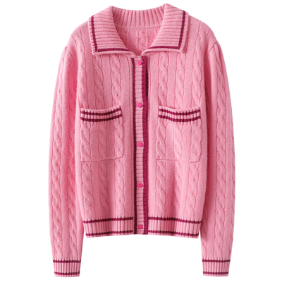 启超官方高端100%纯山羊绒衫