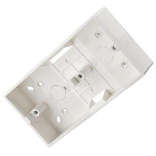 86型明盒预埋线盒通用明装接线盒底盒开关盒子底座插座明线盒超薄