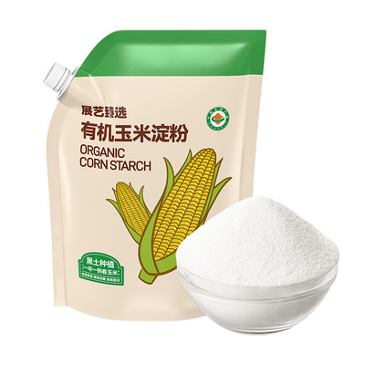 展艺臻选玉米淀粉食用生粉勾芡嫩肉蛋糕面包家用烘焙专用淀粉商用