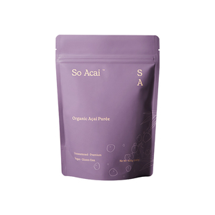soacai有机巴西莓果泥碗花青素冲饮超级食物巴西莓粉acai puree