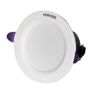 鸿雁led筒灯嵌入式超薄筒灯家用客厅4.8w6w开孔射灯全铝4.8w6w