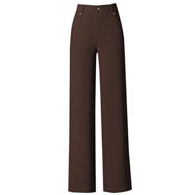 直筒裤女九分长裤西裤中年妈妈裤