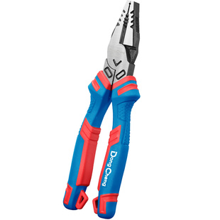 东成家用手动工具钳子多功能省力钳钢丝钳6寸8寸老虎钳斜嘴钳7寸