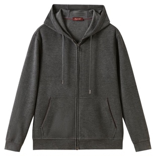 重磅高级老钱风套装2025年秋冬新款男士运动休闲连帽上衣裤子套装